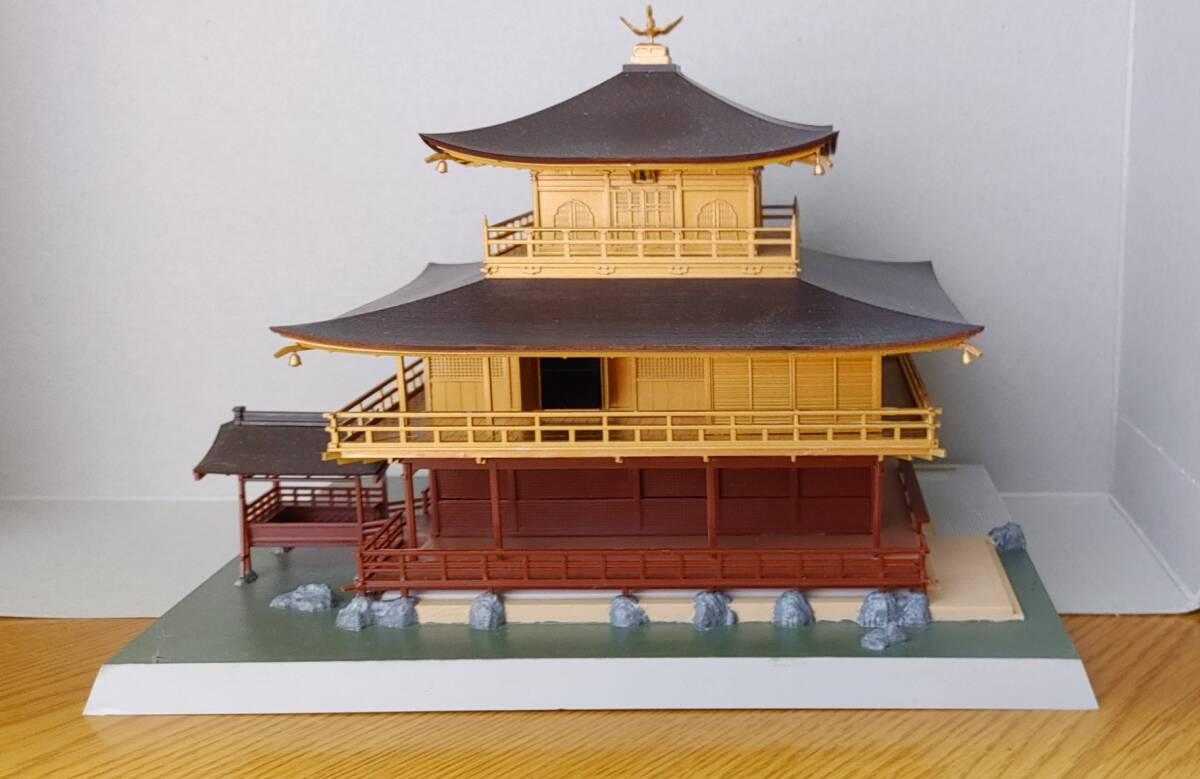 プラモデル金閣寺、プラモデル平等院鳳凰堂のセットです_1