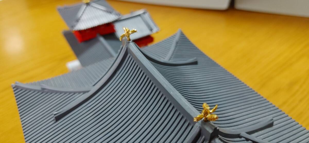 プラモデル金閣寺、プラモデル平等院鳳凰堂のセットです_10
