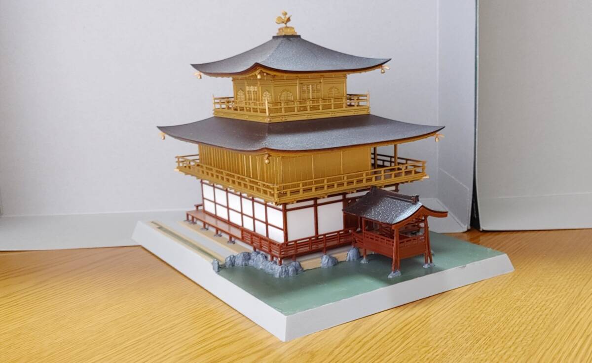 プラモデル金閣寺、プラモデル平等院鳳凰堂のセットです_2
