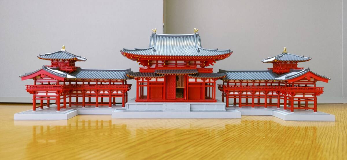 プラモデル金閣寺、プラモデル平等院鳳凰堂のセットです_6