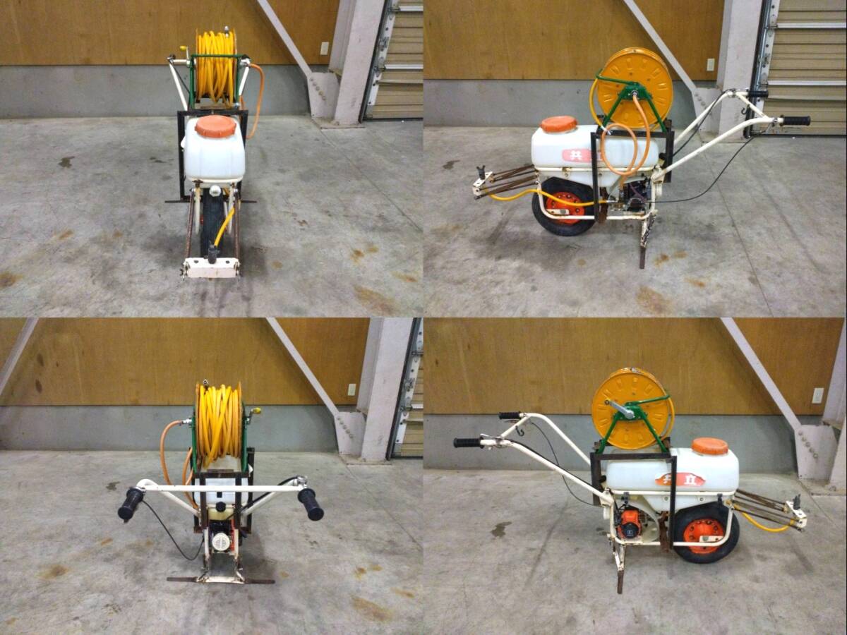 新品未使用　コミヤ　動力噴霧器 ホース付き 農業機械 園芸用品　取説付き 新品未使用 コミヤ 動力噴霧器 ホース付き 農業機械 園芸用品 取説付き