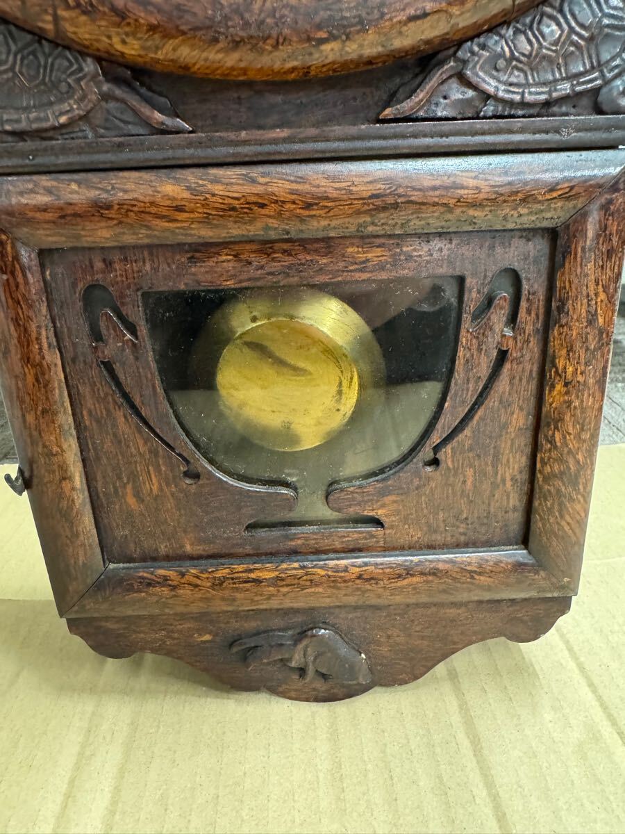 SATO'S clock アンティーク 振り子時計 掛け時計 柱時計 ゼンマイ式
