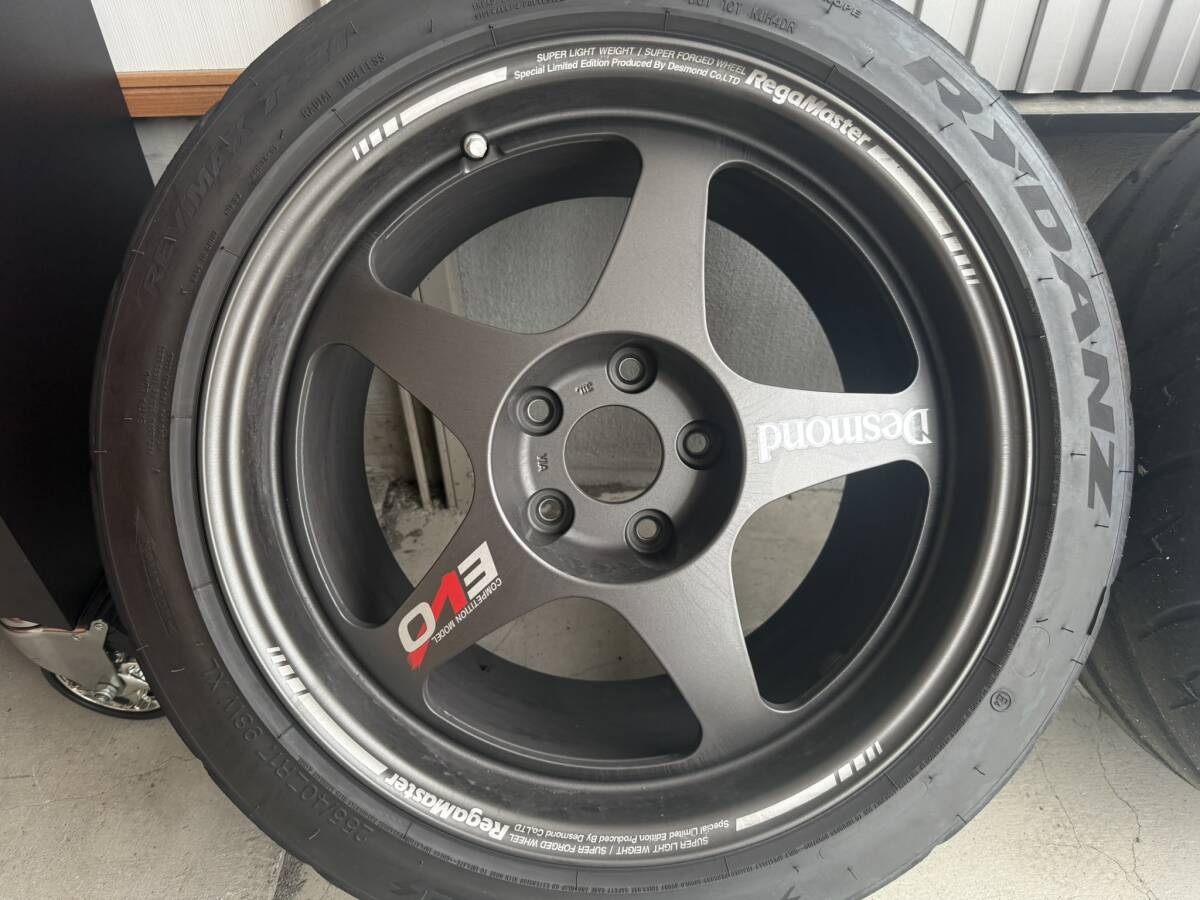 ディスモンド リーガマスター EVO2 2本セット 17インチ 9.5J +38 114.3 