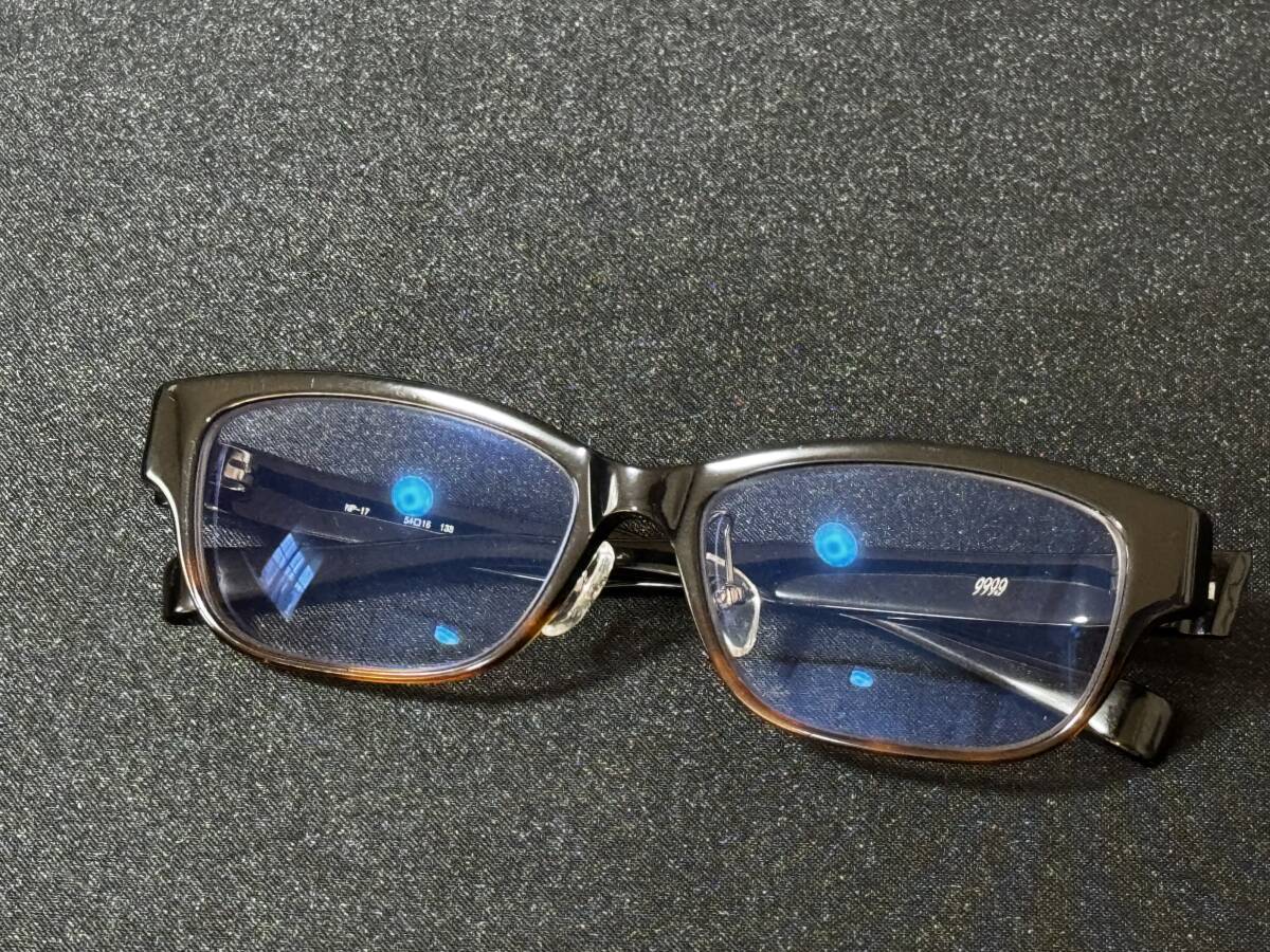 999.9 NP-17 フォーナインズ メガネフレーム 日本製 美品 フレームのみ_1