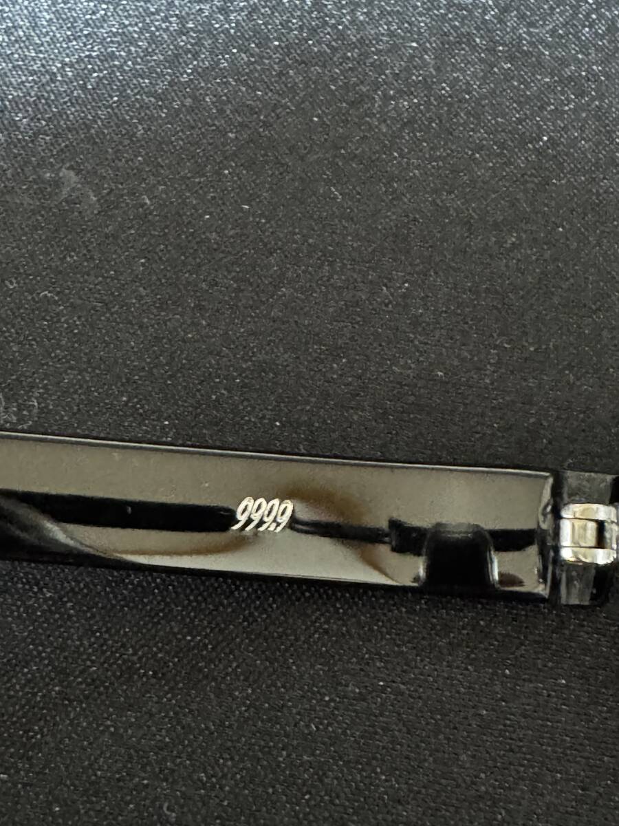 999.9 NP-17 フォーナインズ メガネフレーム 日本製 美品 フレームのみ_6