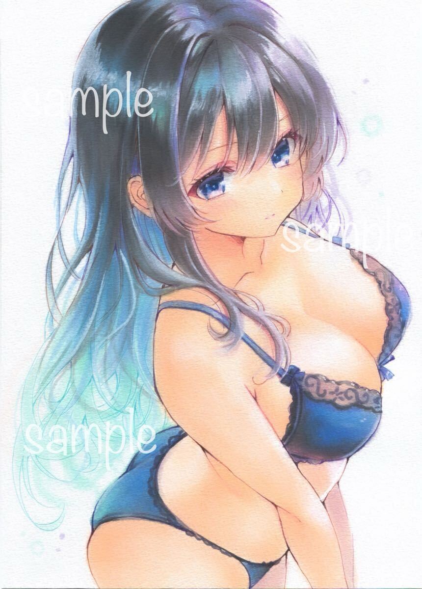  ☆コピック☆ オリジナル手描きイラスト【B5サイズ】2_2