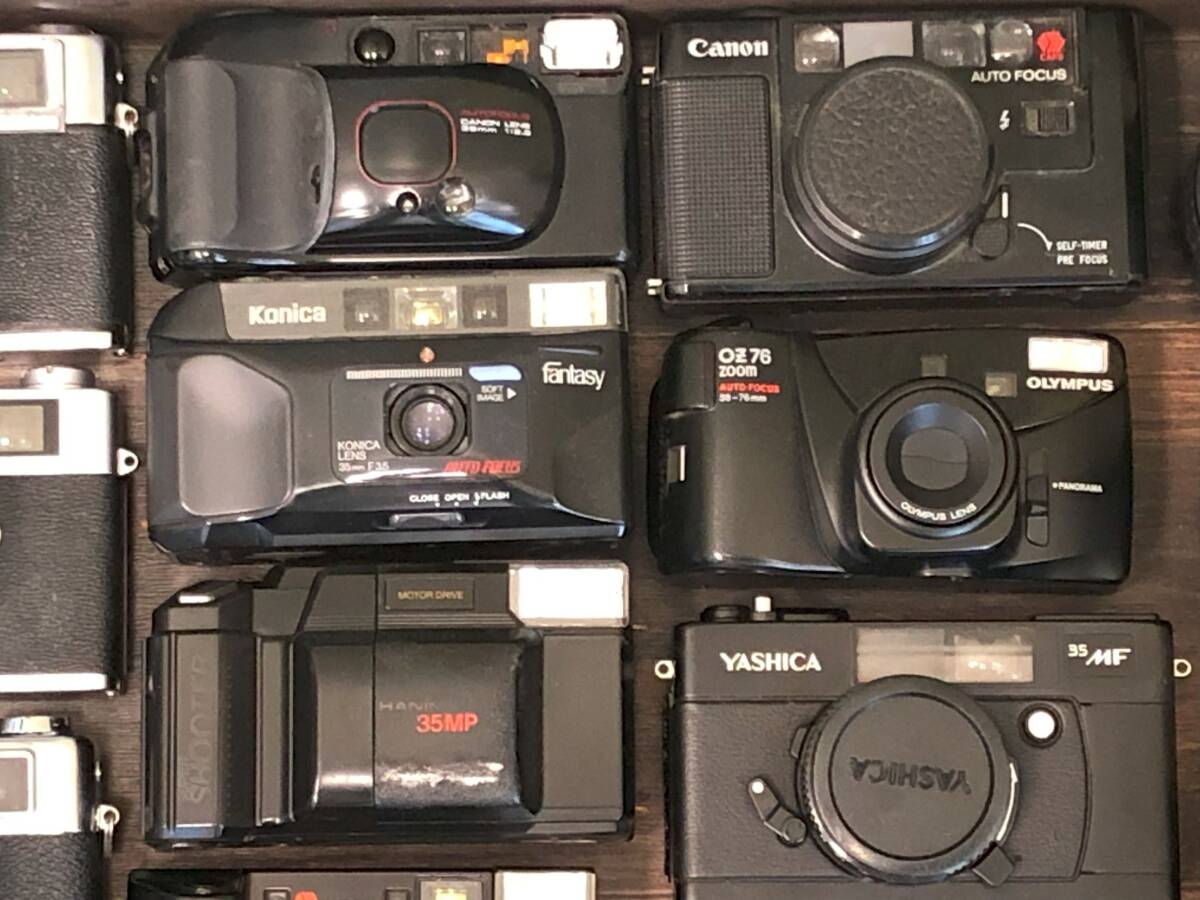 【A】【まとめ売り】カメラ　レンズ　まとめて　約13kg　OLYMPUS　CANON　RICOH　MINOLTA　他　光学機器_4