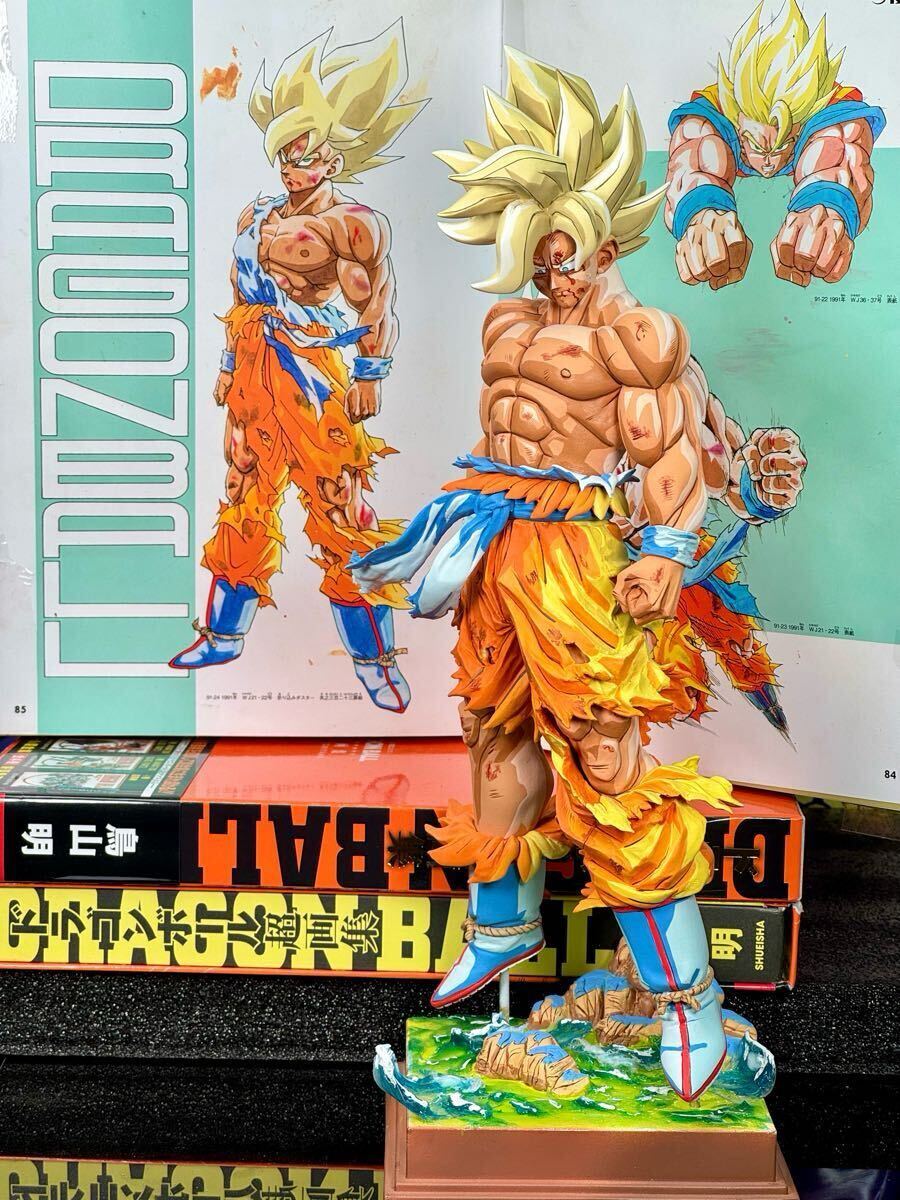 ドラゴンボールフィギュア 伝説の超サイヤ人 孫悟空 リペイント