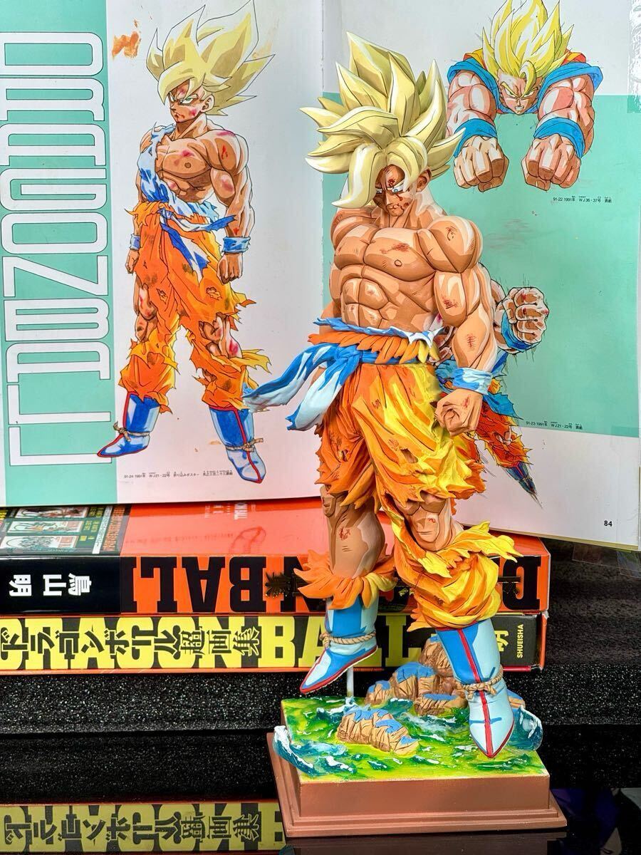 ドラゴンボールフィギュア 伝説の超サイヤ人 孫悟空 リペイント