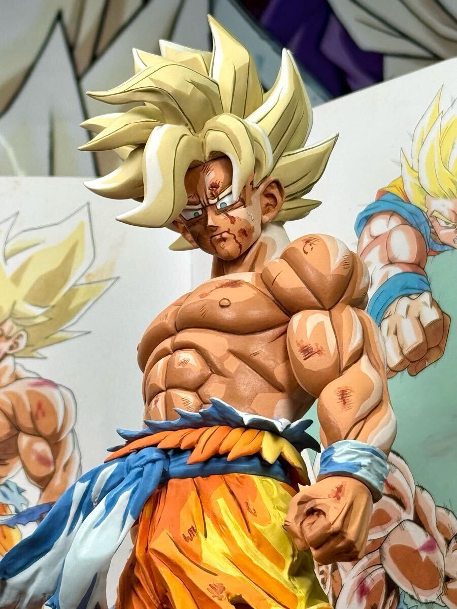 ドラゴンボールフィギュア 伝説の超サイヤ人 孫悟空 リペイント