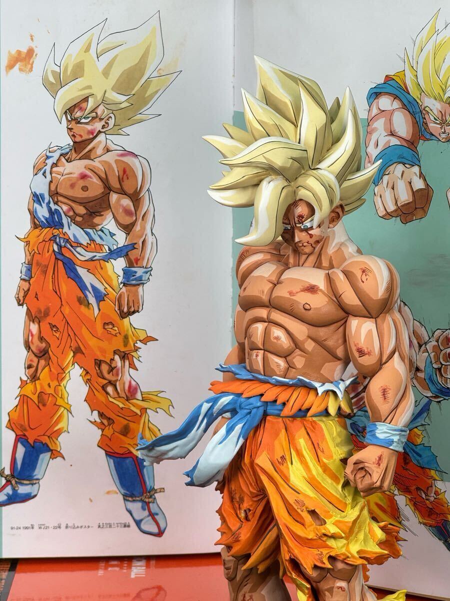 ドラゴンボールフィギュア 伝説の超サイヤ人 孫悟空 リペイント