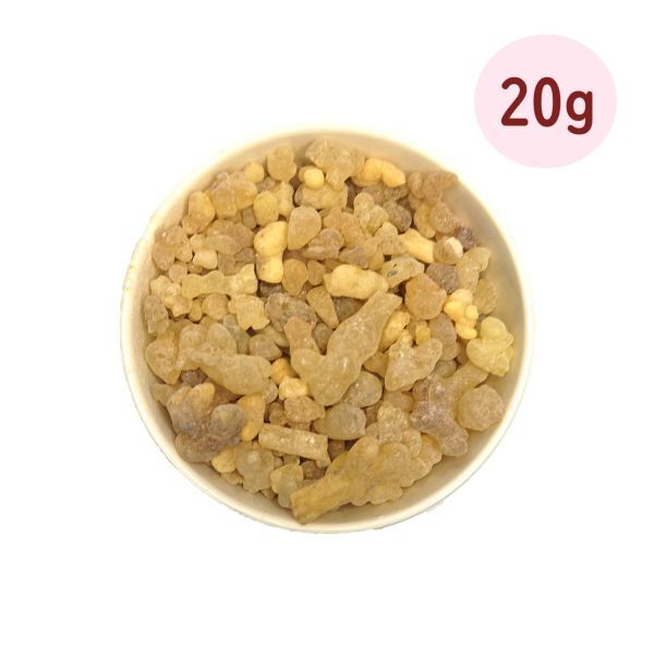 フランキンセンス レジン インセンス 20g 100 100% ナチュラル 天然 効能 樹脂香 浄化 お香 大容量 業務用 原 材 料_1