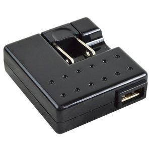 【送料220円】100V-240V 国内+海外対応 スマートフォン 充電器 ACアダプター USB 黒 ipho