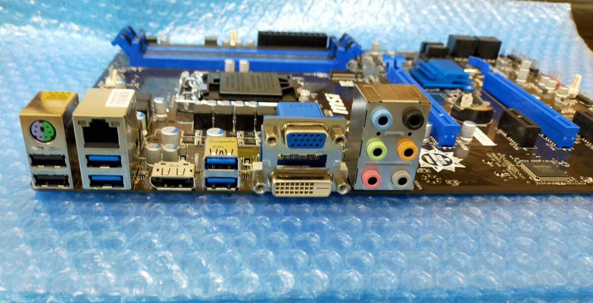 【送料込み・ほぼ未使用】MSI Z97-S01　LGA1150　ATXマザーボード　出品番号63_4