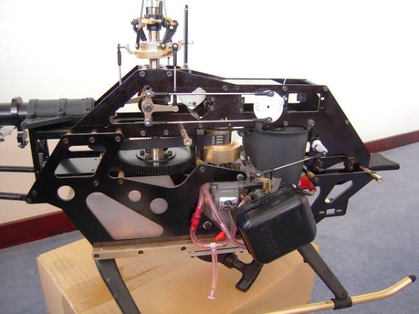 KYOSHO キャリバーZG ガソリンエンジンヘリ 中古(完成品（エンジン