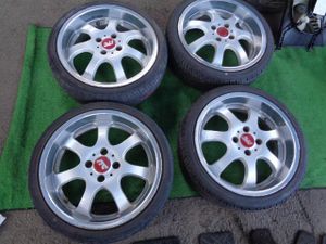 中古 ダイハツ ムーヴカスタム ＬＡ１００Ｓ 社外 16インチ 5.5Ｊ アルミホイール 1台分