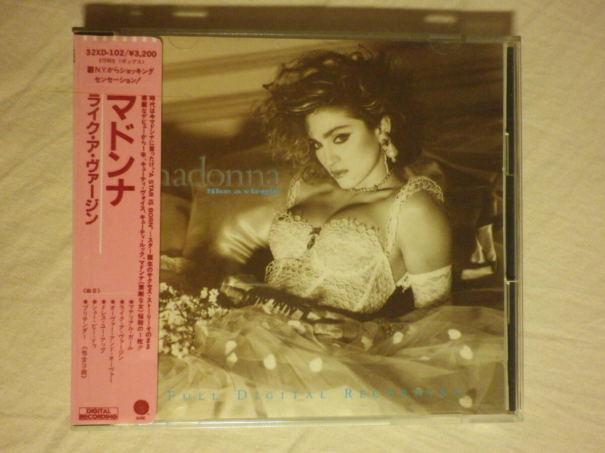 MF マドンナ ライク・ア・ヴァージン 【CD/旧規格/シール帯】 Yahoo