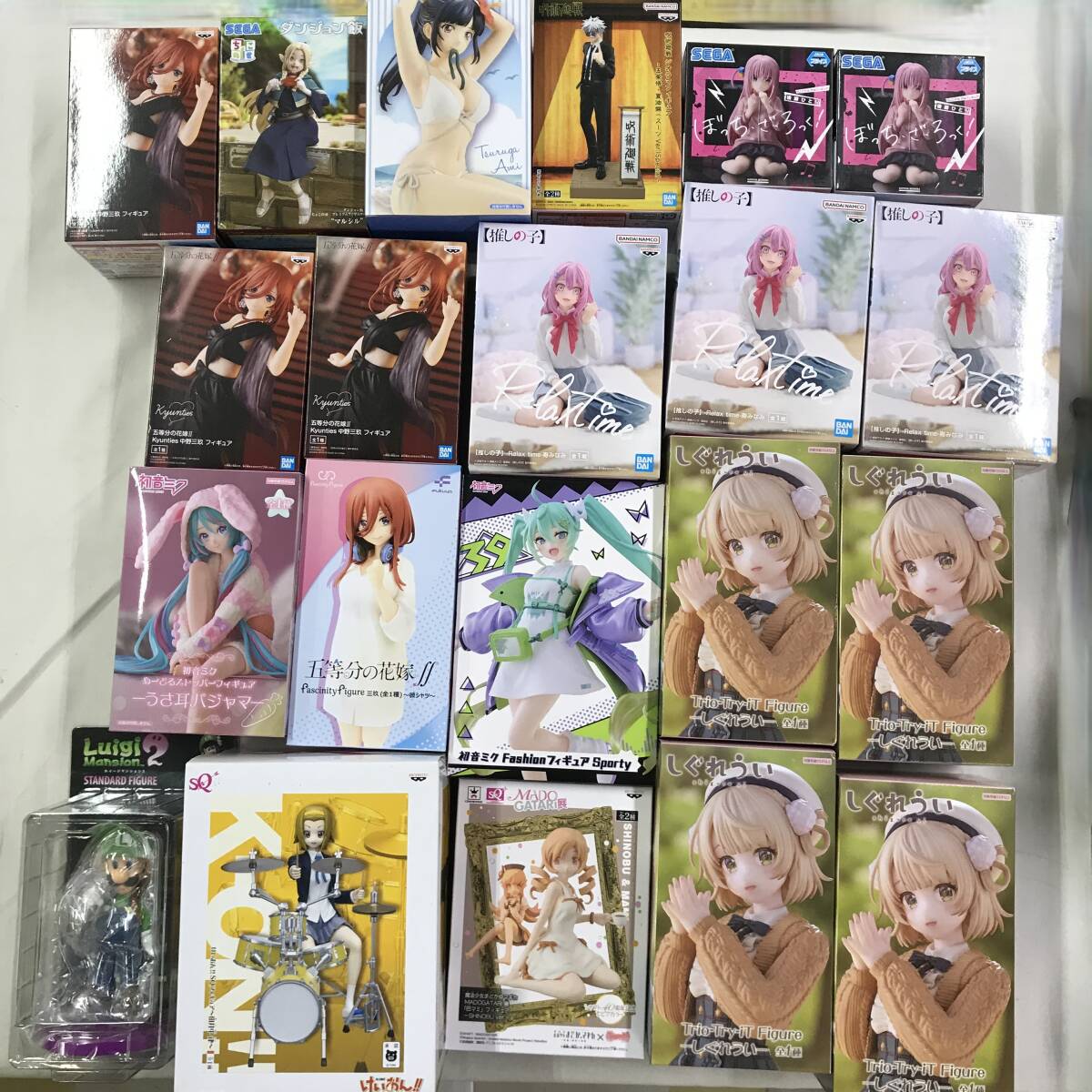 oi668 送料無料！ 未開封品 プライズフィギュア まとめ 21点セット
