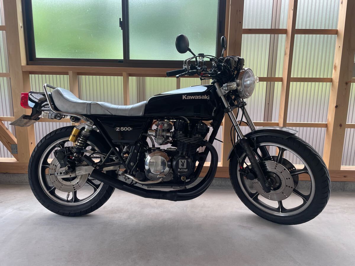 Z400FX ワンオフ ショート管 60φ 当時物 Z1 Z2 旧車 Z550FX Z400J