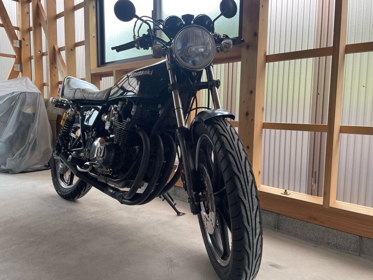Z400FX ワンオフ ショート管 60φ 当時物 Z1 Z2 旧車 Z550FX Z400J
