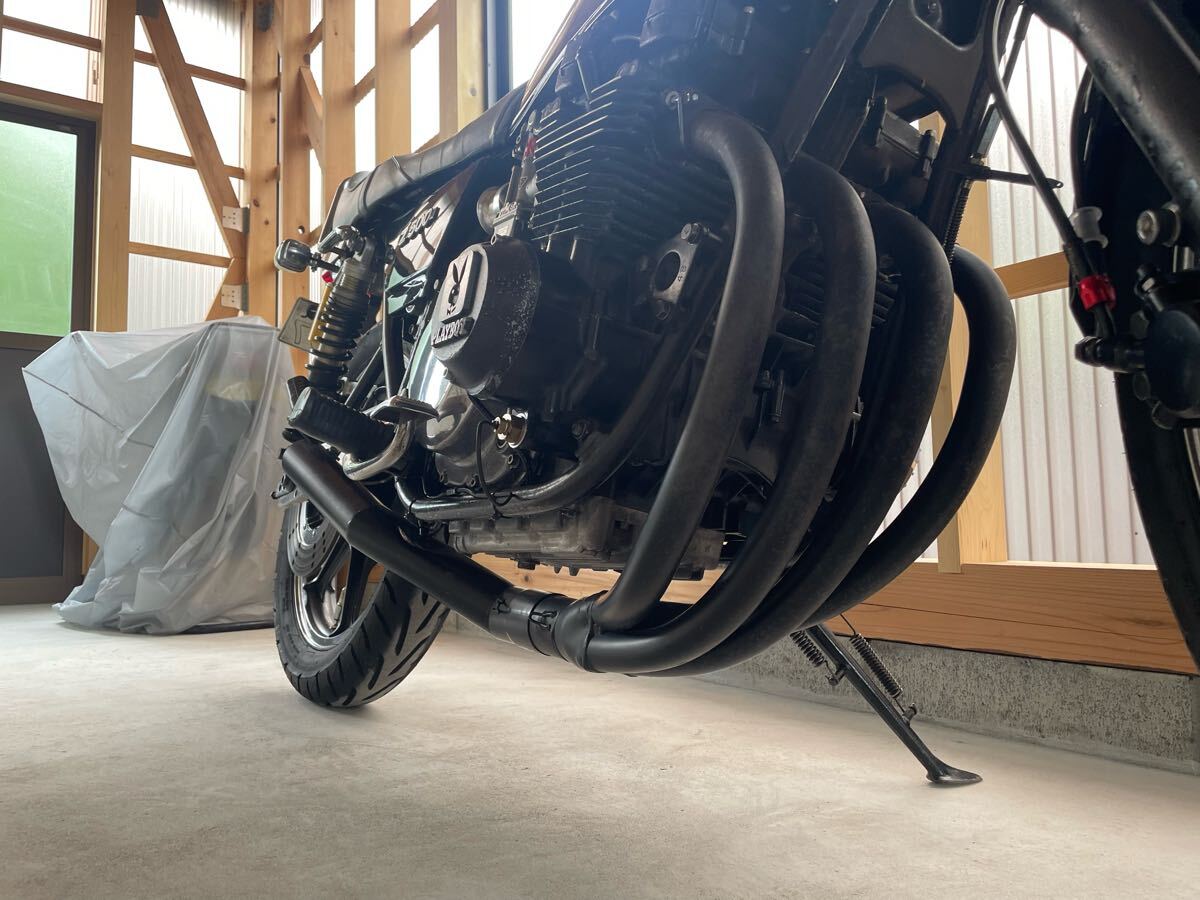 Z400FX ワンオフ ショート管 60φ 当時物 Z1 Z2 旧車 Z550FX Z400J