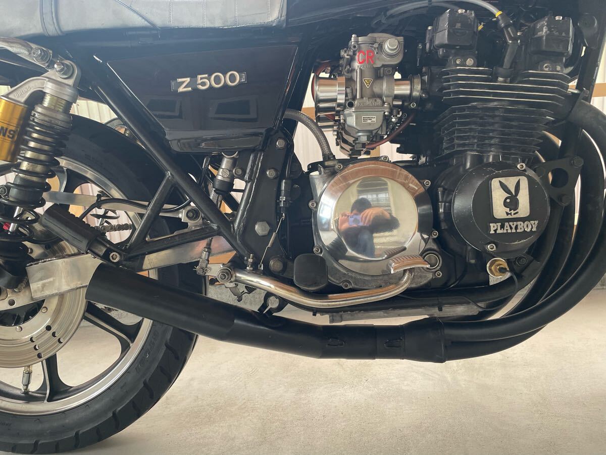 Z400FX ワンオフ ショート管 60φ 当時物 Z1 Z2 旧車 Z550FX Z400J