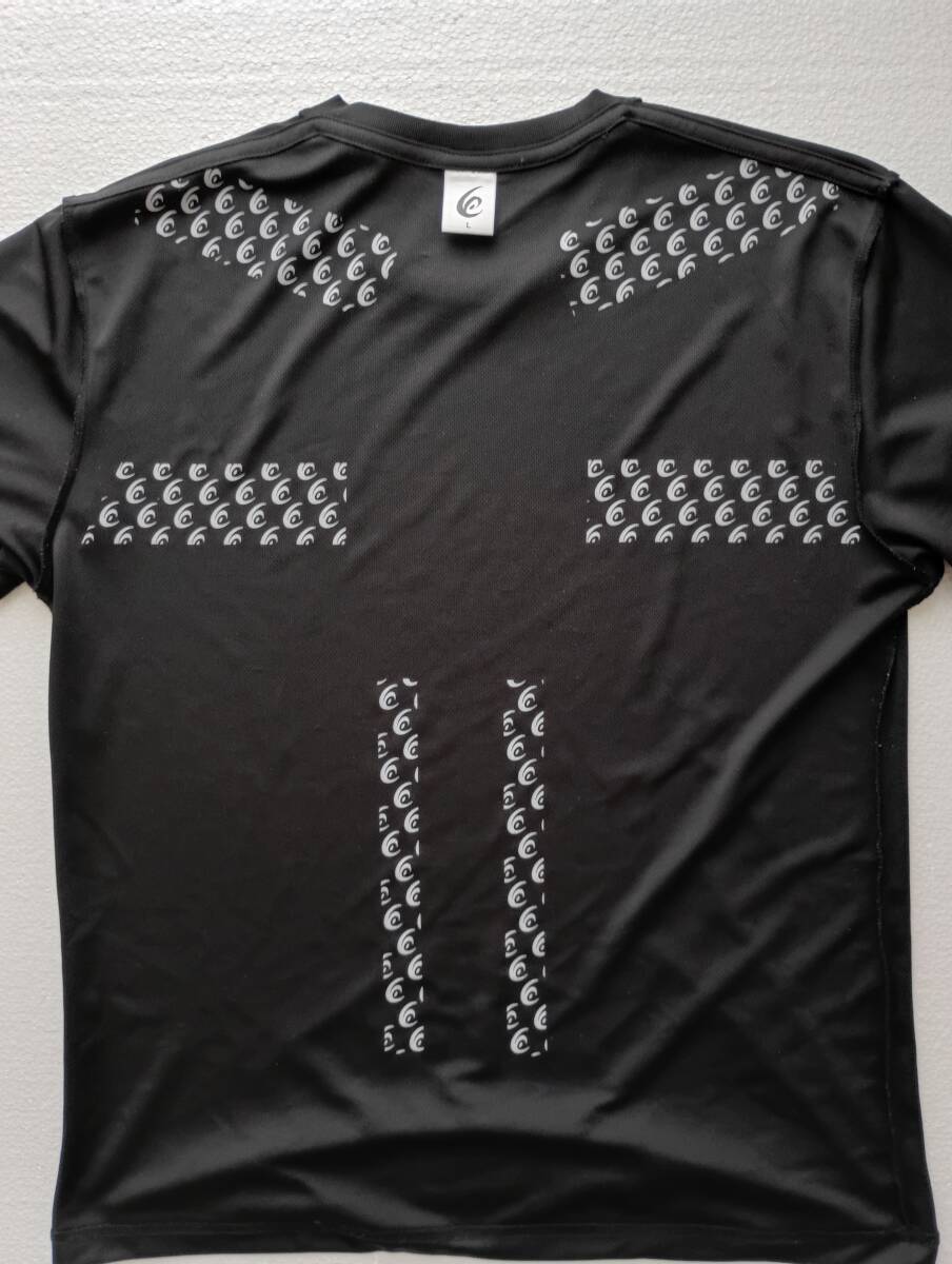 リライブシャツ　α　Tシャツ　メンズ　L　丸首　ポリエステル　ブラック_2