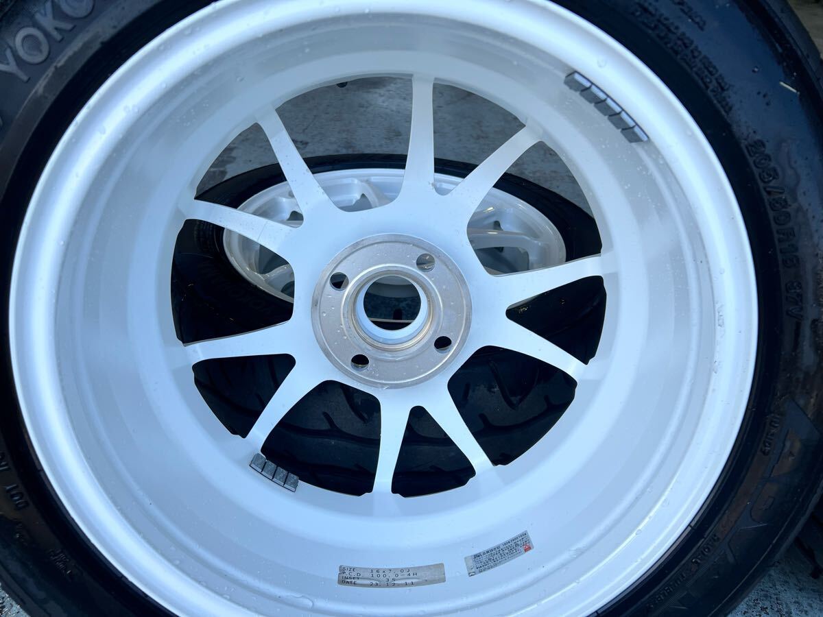 TWS T66-F 16インチ 7J +35 PCD100 4H 鍛栄社 鍛造 FORGED 軽量 ネオバ