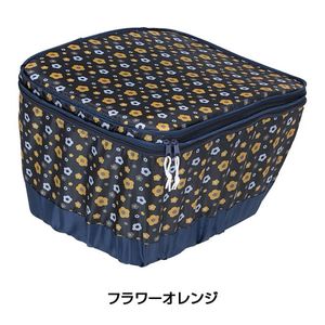 2段式後カゴカバーファスナータイプ BB1902 自転車 バスケットカバー 防犯対策 ひったく