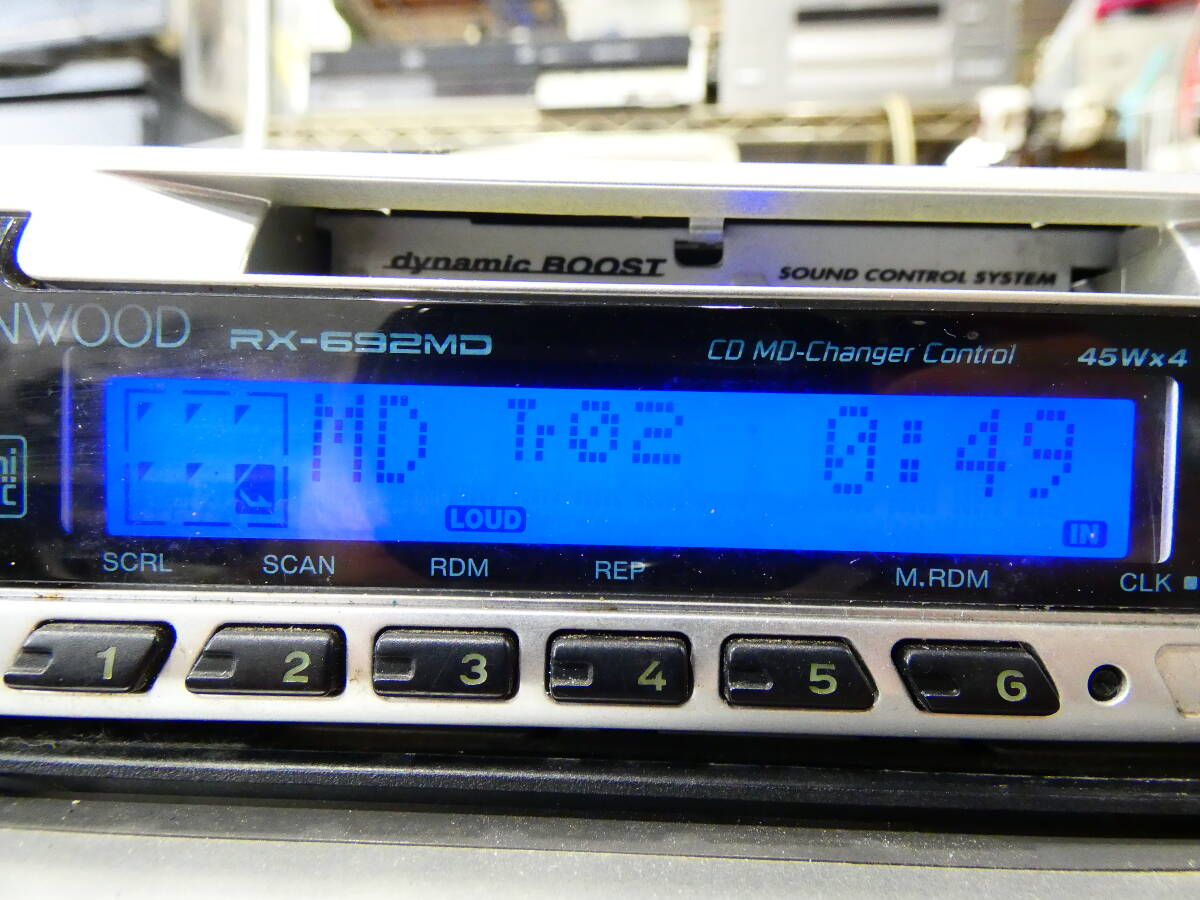 S) KENWOOD ケンウッド MDデッキ RX-692MD / CDデッキ RD-360 音響機器