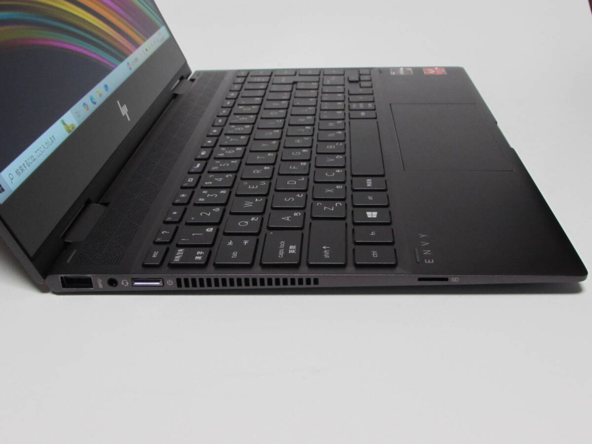 美品 HP ENVY X360 13 AMD Ryzen 5 3.60GHz 8GB 256GB 13.3インチ 