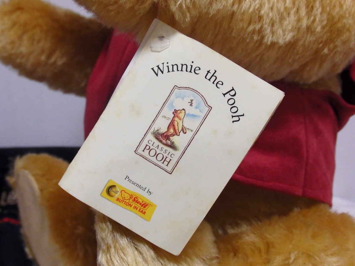 steiffシュタイフ/ 2004限定「Winnie The Pooh・くまのプーさん