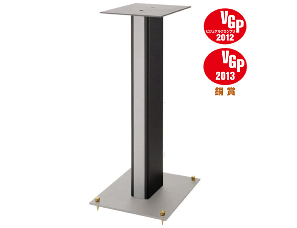 【希少＆販売終了品】美品【2本ペア】Sound Magic サウンドマジック スピーカースタンド RV24CS チェリーカラー/シルバー支柱/高さ610㎜ _10