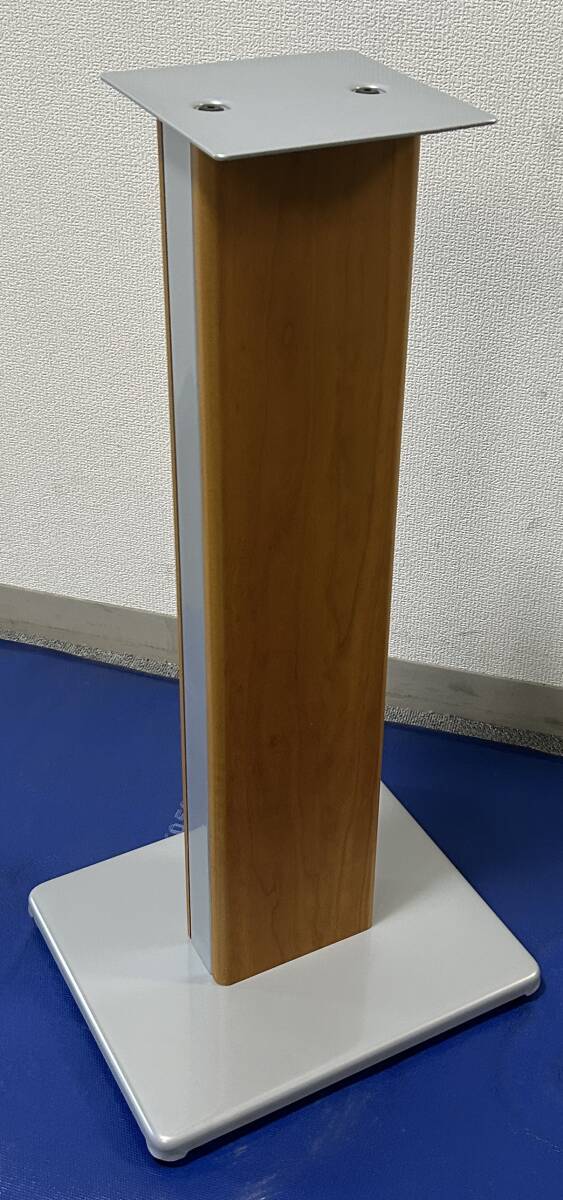 【希少＆販売終了品】美品【2本ペア】Sound Magic サウンドマジック スピーカースタンド RV24CS チェリーカラー/シルバー支柱/高さ610㎜ _2