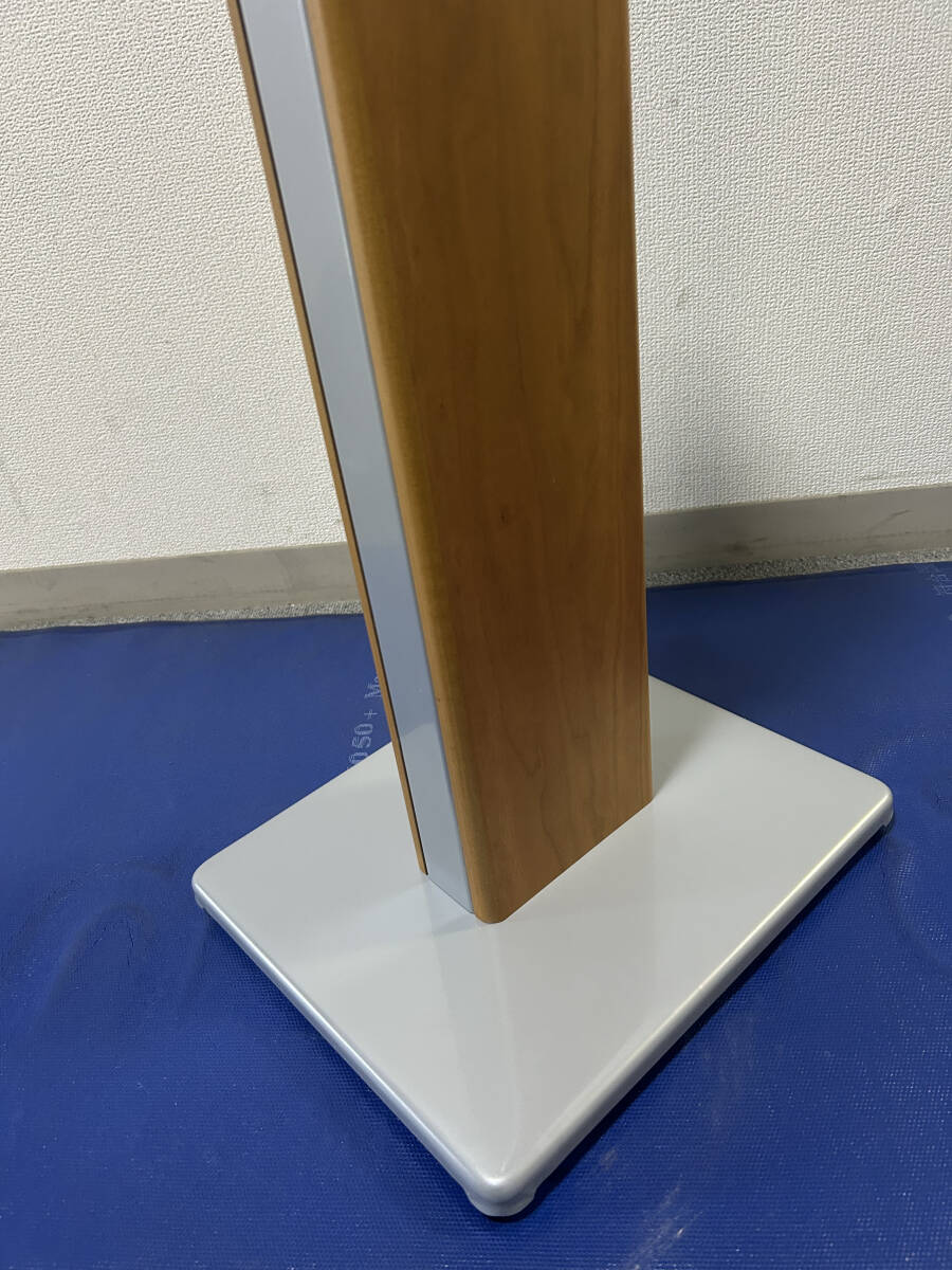 【希少＆販売終了品】美品【2本ペア】Sound Magic サウンドマジック スピーカースタンド RV24CS チェリーカラー/シルバー支柱/高さ610㎜ _5