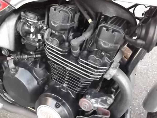 GPZ400F キャブレターオーバーホール済み エンジン1発始動 (カワサキ 