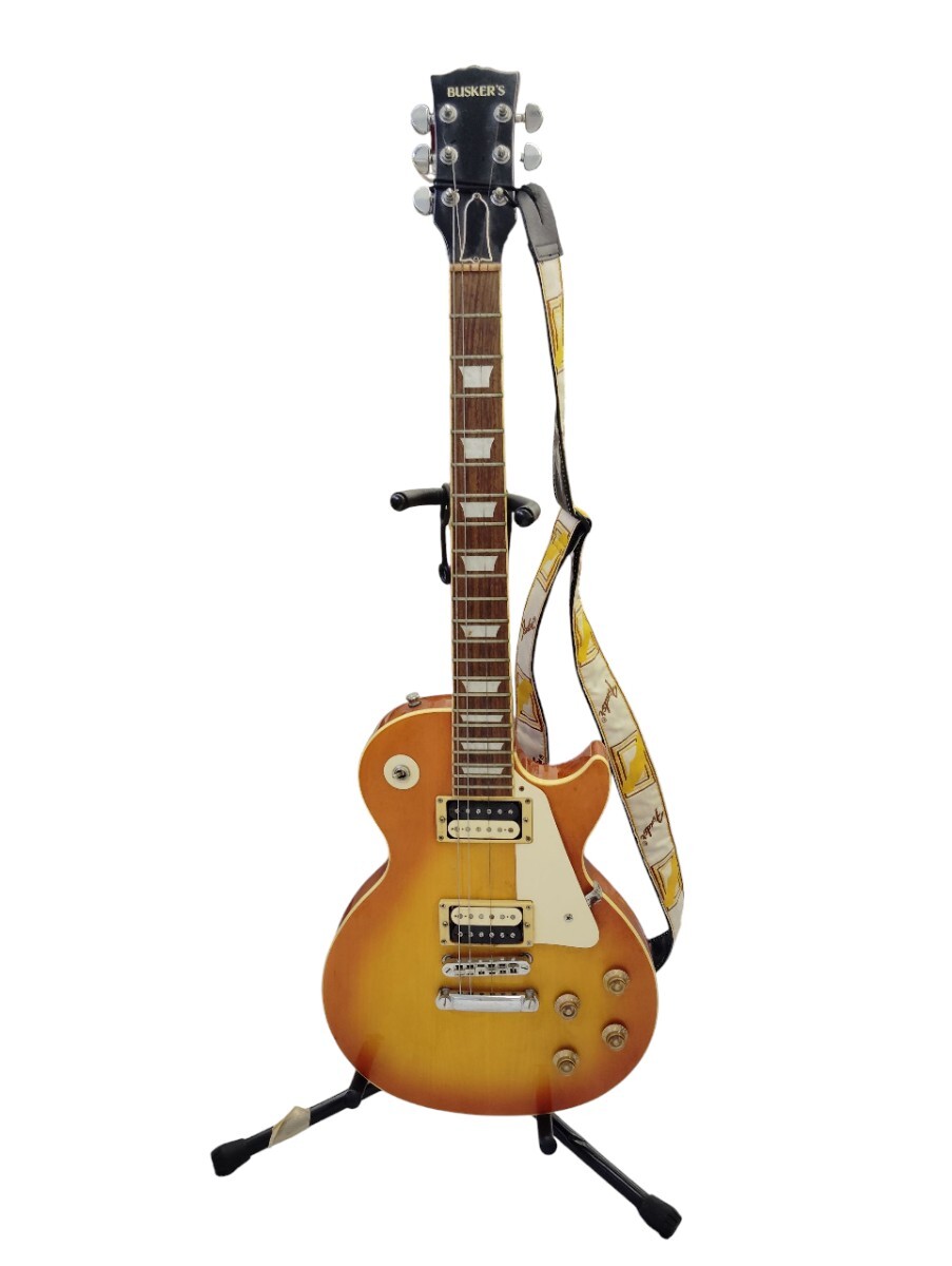 R-03451 BUSKER'S エレキギター 弦楽器 楽器 Gibson Les Paul タイプ