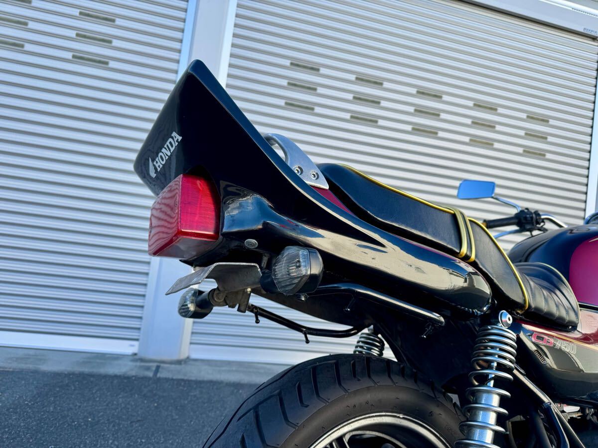 ① CB750F 2 RC42 CB750-2 リア羽 リアシートカウル ウイング ハネ 羽