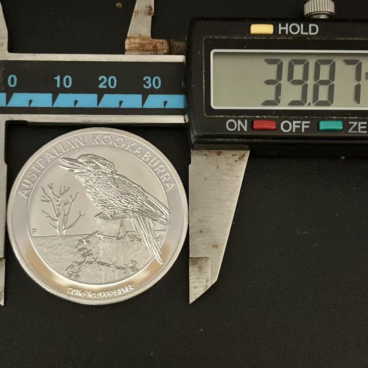 銀貨 2016年 ワライカワセミ エリザベス2世 オーストラリア コイン