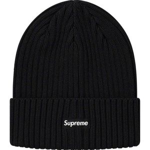 【新品 半タグ付】黒 Supreme 24SS OverdyedBeanie Black ブラック Small Box Logo ボッ