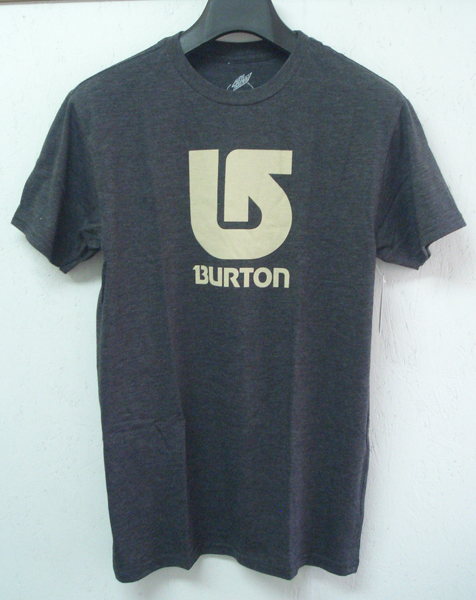 BURTONバートン 半袖 LOGO ロゴ Tシャツ メンズL 黒 139591TBH①