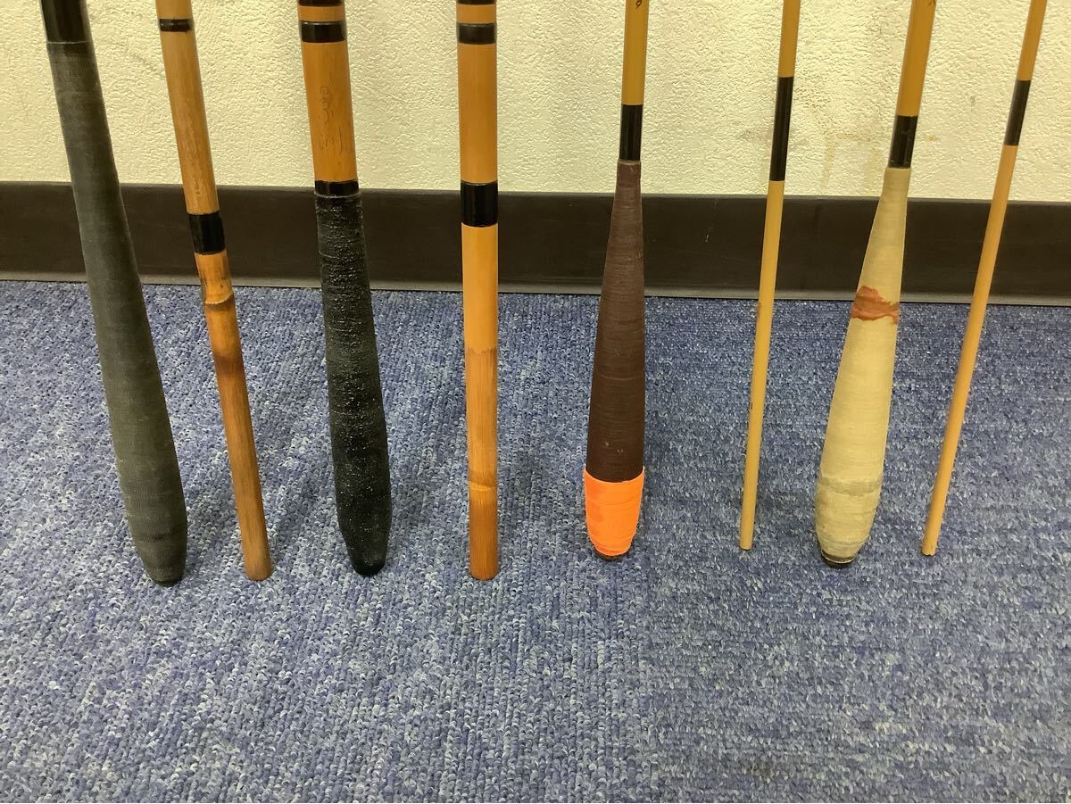 ◯営KU006-T120【埼玉発】和竿4本まとめ売り 景州・武蔵 9・竹峰 8