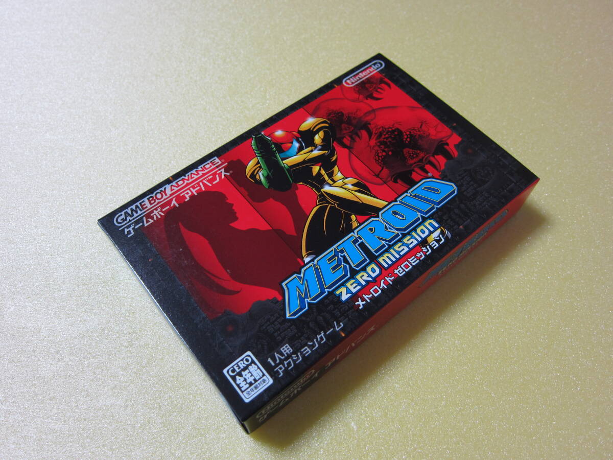 ゲームボーイアドバンス メトロイド ゼロミッション 未開封新品 GBA 未使用_1