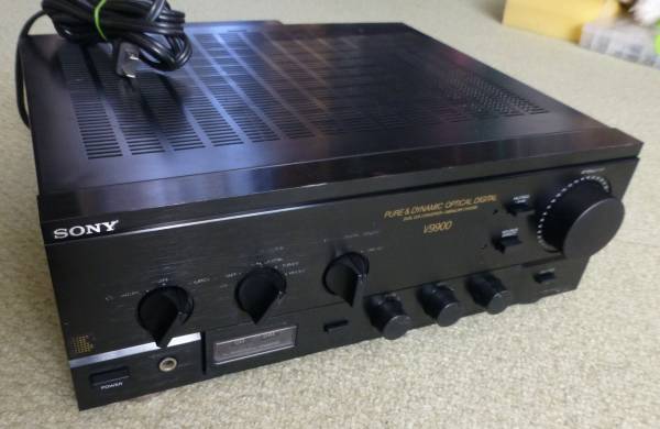 ☆SONY TA-V9900 プリメインアンプ☆動作良好 外観難あり(ソニー