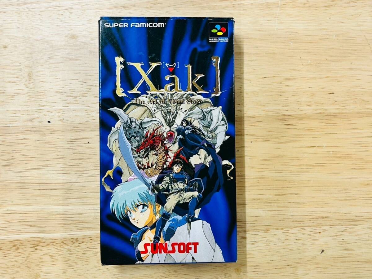 B◇任天堂 SFC スーパーファミコン Xak サーク SUNSOFT サン電子