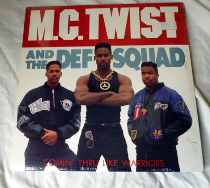 Mc Twist Rapper MC TWIST & THE DEF SQUAD / COMIN' THRU LIKE WARRIORS 鬼揚LP(ラップ、ヒップホップ ...