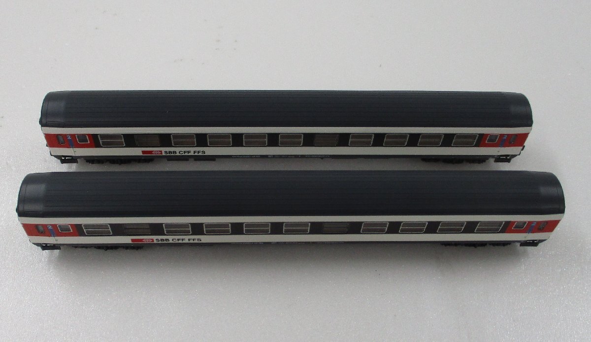 KATO K23008 スイス連邦鉄道 SBB B50形 RIC客車 新塗装 2両セット【A