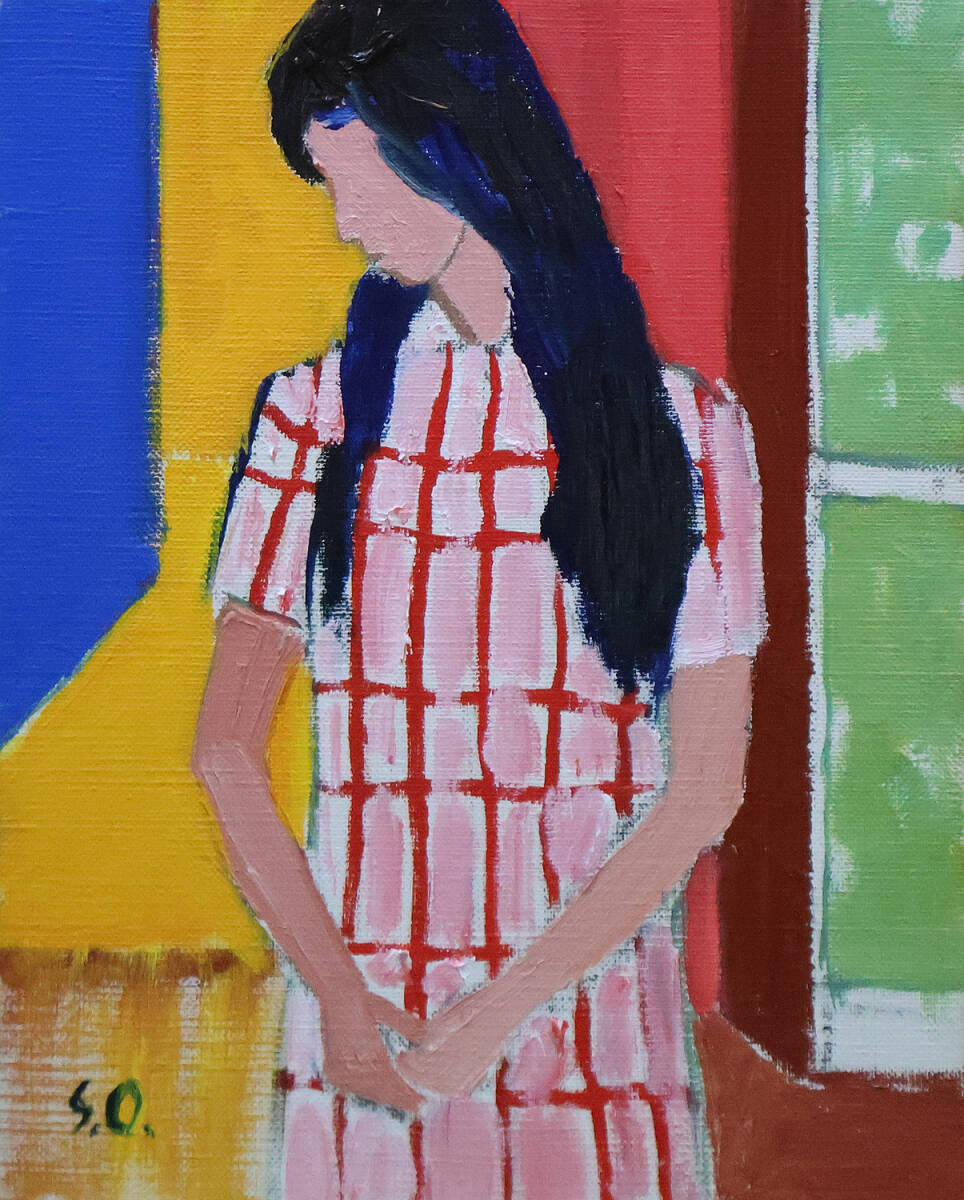 真作保証 大沢昌助2号少女 現代アート最高傑作 生誕120年展開催記念
