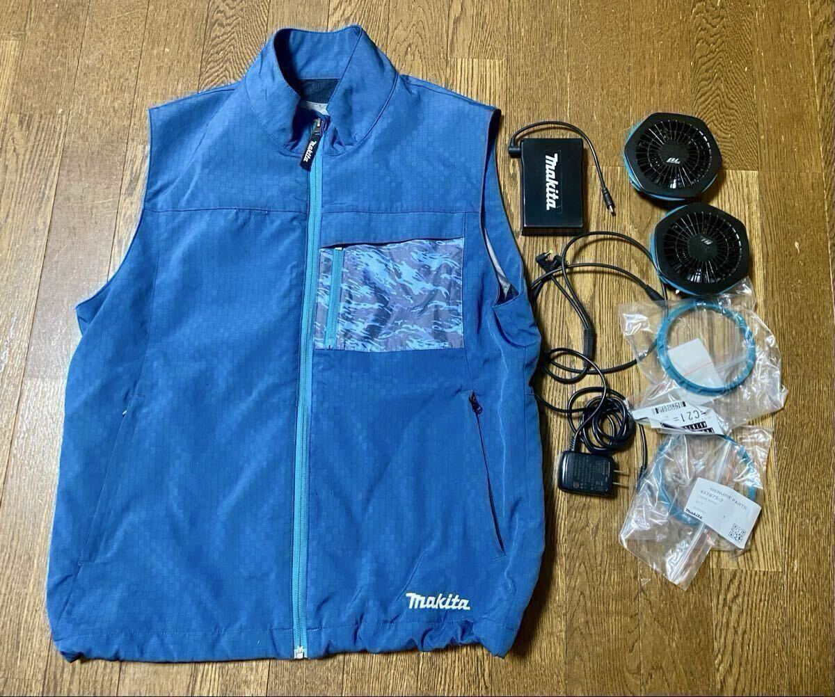 マキタ 空調服 makita ファンベスト L ファン バッテリー 充電器 フル
