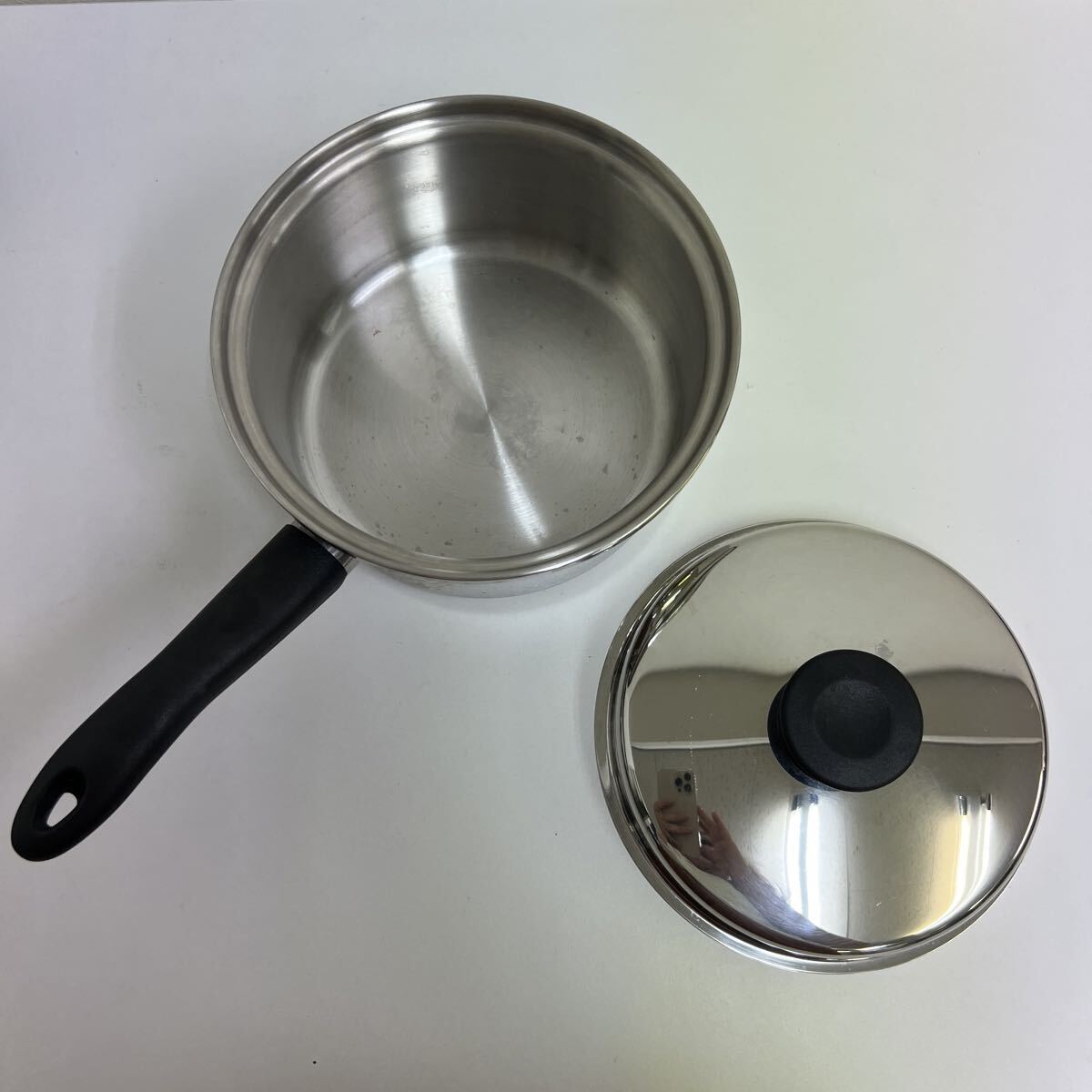 [0729-1Y] アムウェイ クィーンクックウェア Amway 蒸し器 片手鍋 両手鍋 調理器具 等 まとめて_7